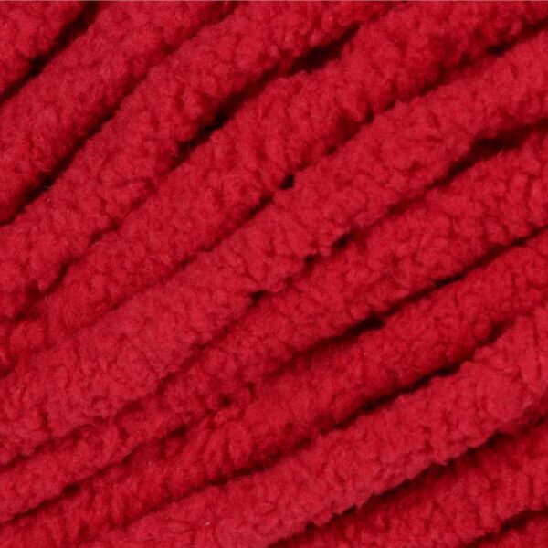 Crimson bernat blanket yarn 1