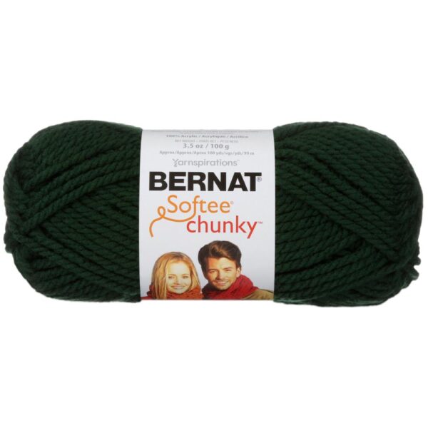 Dark green1 bernat softee chunky