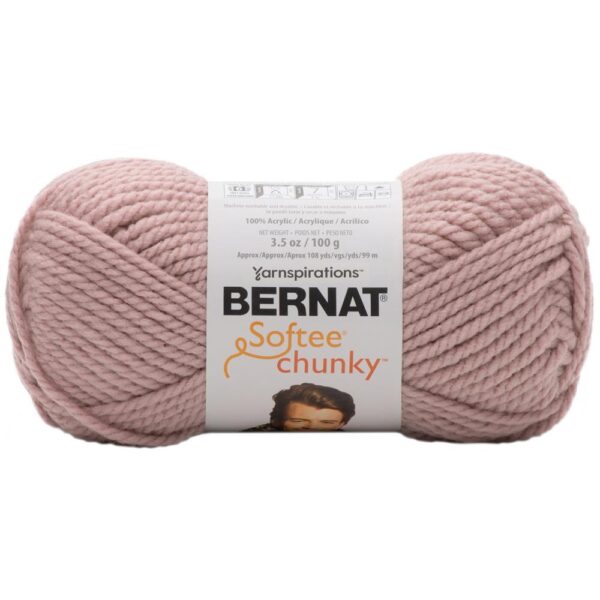 Gray rose1 bernat softee chunky