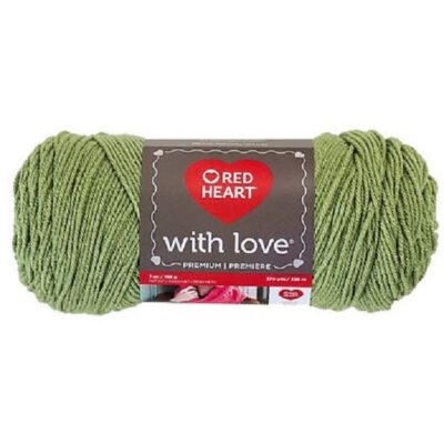Lettuce red heart with love yarn