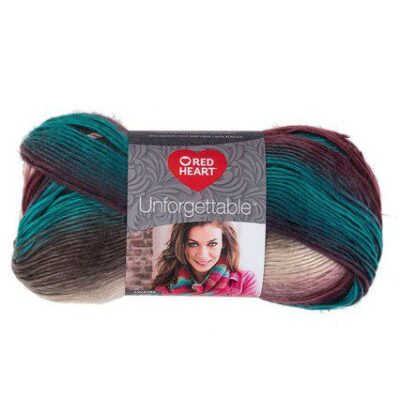 Tealberry red heart boutique unforgettable yarn