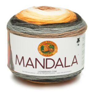 Brownie - lion brand mandala yarn