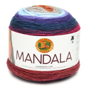 Griffin - lion brand mandala yarn
