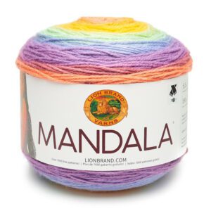Sprite - lion brand mandala yarn