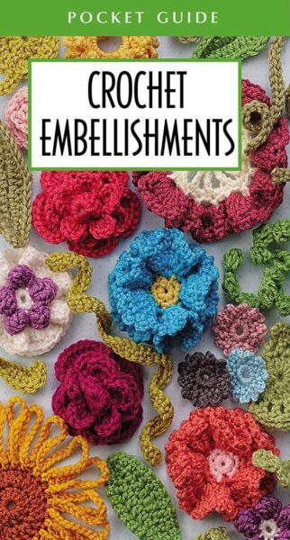 Pocket guide crochet embellishments