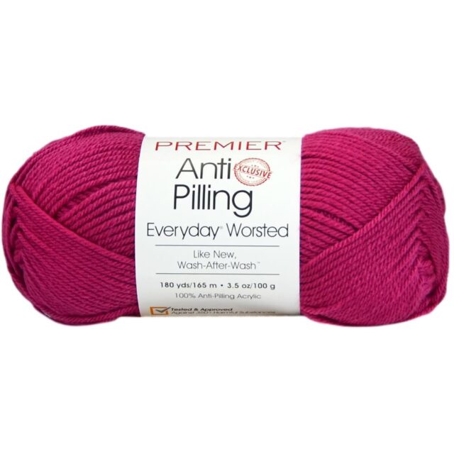 Daily Deals > Meadow - Premier Yarns Anti-Pilling Everyday Worsted Solid Yarn: A Cherry On Top