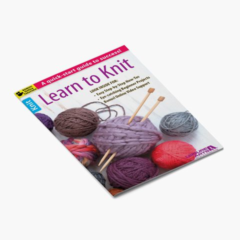 Learn to knit leisure arts