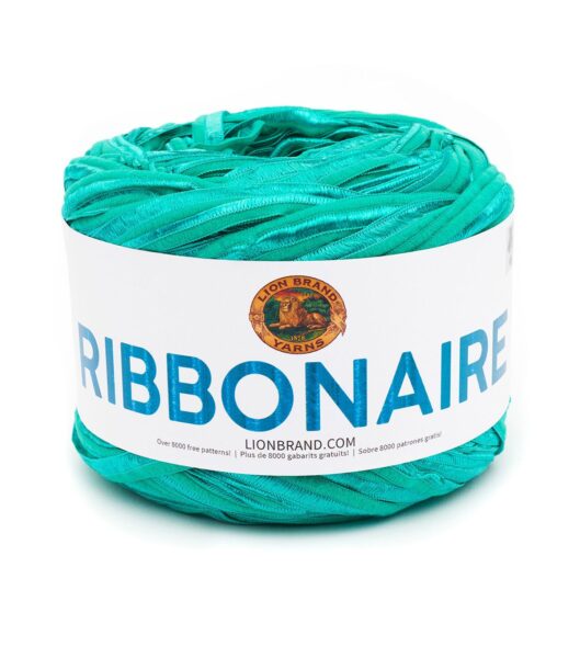 Arcadia lion brand ribbonaire yarn