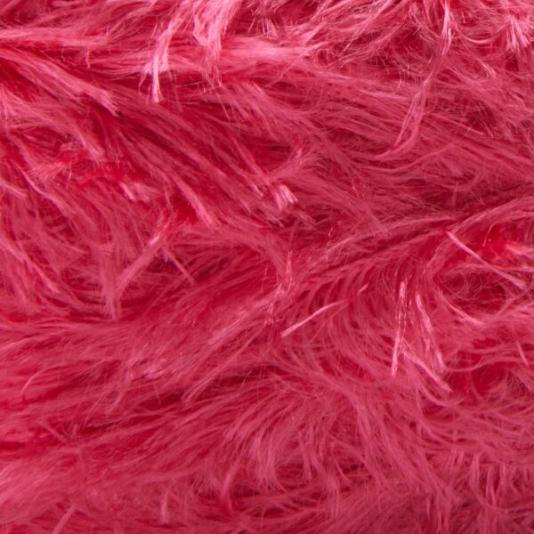 Raspberry premier eyelash yarn