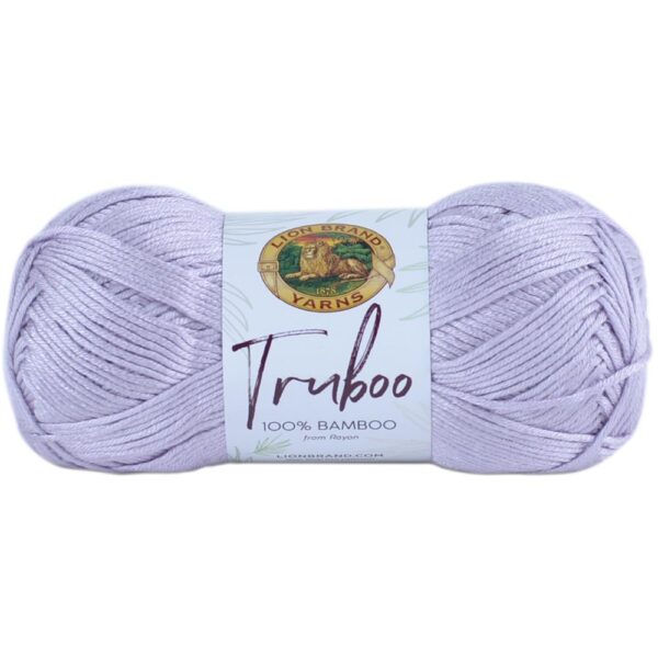 Lilac lion brand truboo yarn