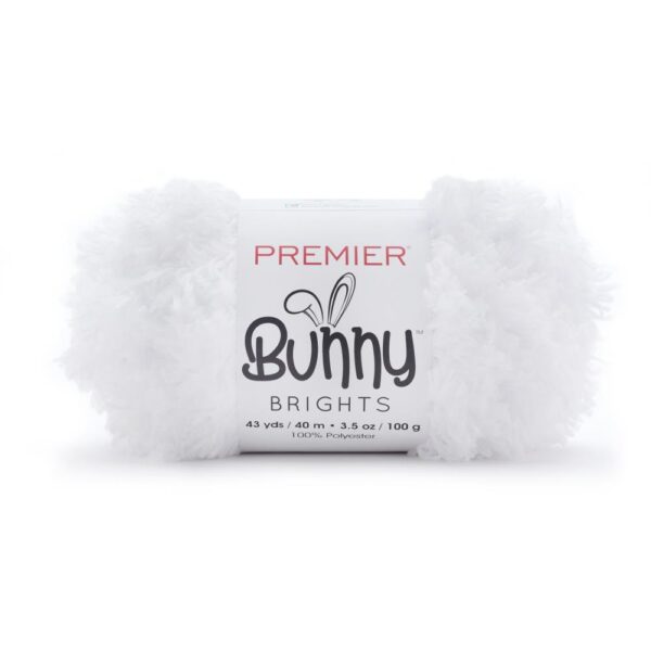 White premier bunny yarn