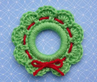 Crochet Wreath Ornament