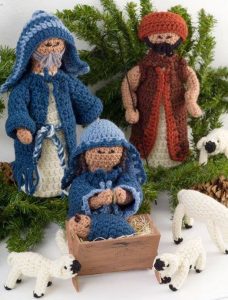 Crochet-nativity-set