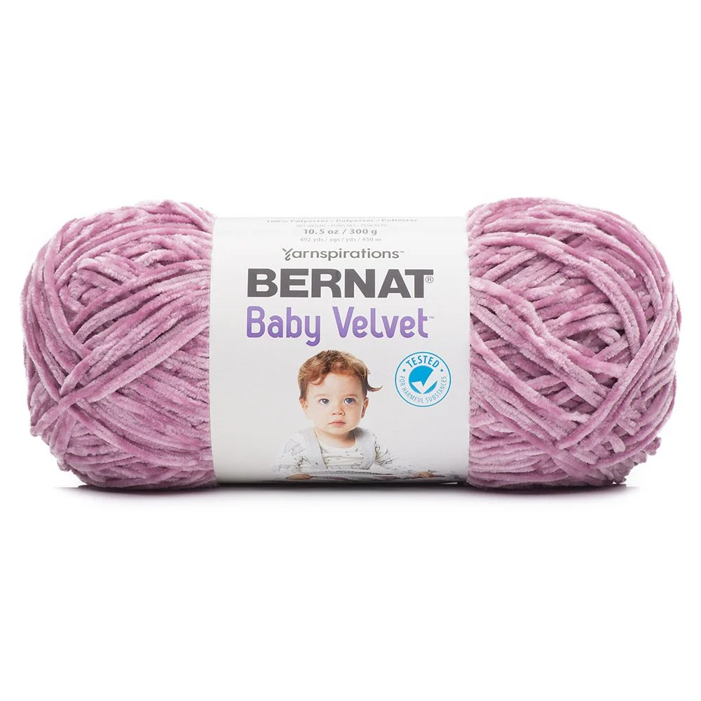 Bernat Baby Velvet Yarn, Ever After Pink