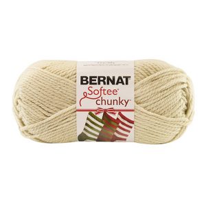 Bernat softee chunky holiday yarn natural