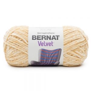 Bernat velvet yarn - soft sunshine