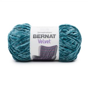 Bernat velvet yarn - veleteal