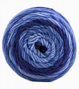 Sweet rolls yarn - blueberry swirl