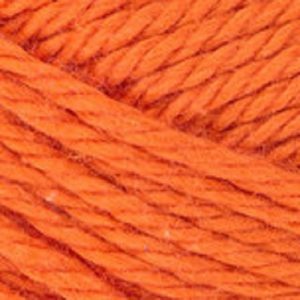 Bright orange - red heart scrubby smoothie yarn