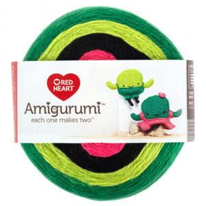 Cactus - red heart amigurumi yarn