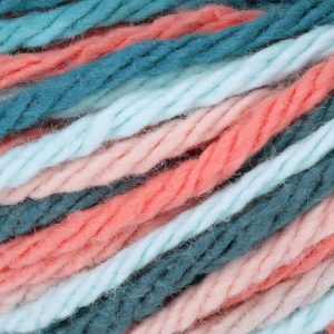 Coral seas- lily sugar cream ombre yarn