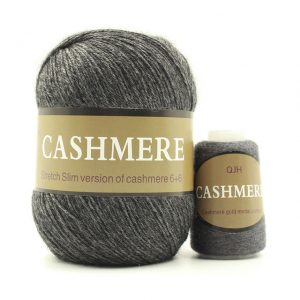 Dark-grey-cashmere-natural -mongolian-yarn