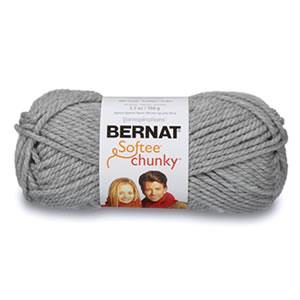 Grey heather bernat softee chunky