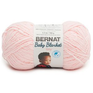 Hush pink-bernat baby blanket tiny