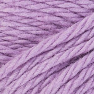 Lavender-red heart scrubby smoothie yarn