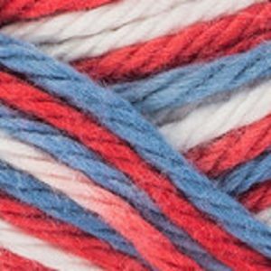Nautical - red heart scrubby smoothie yarn