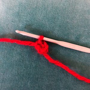 Poppy flower crochet pattern 1