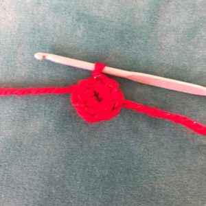 Poppy flower crochet pattern 2