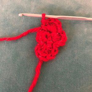Poppy flower crochet pattern 4
