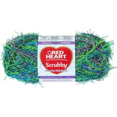 Red Heart Scrubby yarn