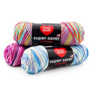 Red heart super saver pooling yarn