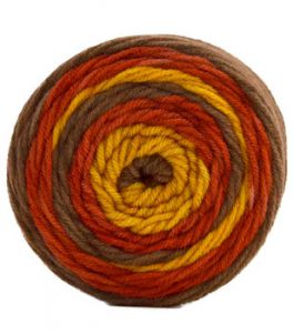 Sweet rolls yarn - rootbeer