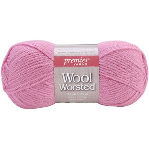 Rouge - wool worsted yarn
