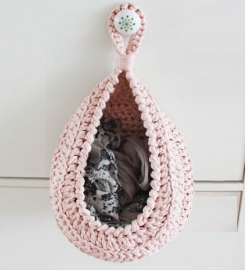 Simple Crochet Hanging Basket Free Pattern American Yarns