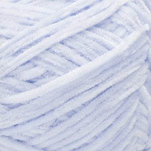 Sky blue - bernat baby velvet yarn