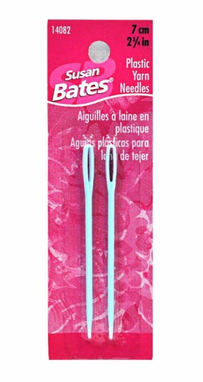 Susan bates plastic yarn needles 2. 75in 7cm