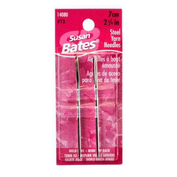 Susan bates steel yarn needles 2. 75in-7cm