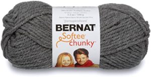 True grey bernat softee chunky