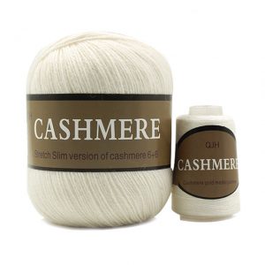 Vintage-white-cashmere-natural -mongolian-yarn