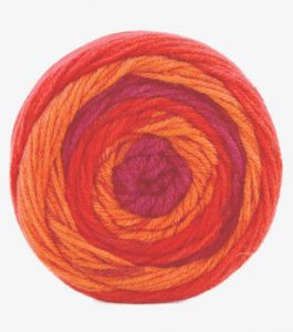 Sweet rolls yarn - wildcherry