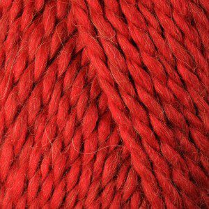 Bernat alpaca yarn cherry colour