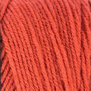 Coral-red heart super saver yarn