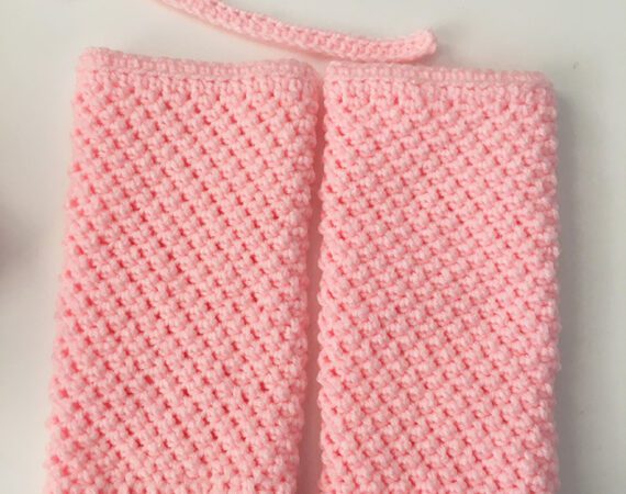 crochet leg warmers crunchy stitch