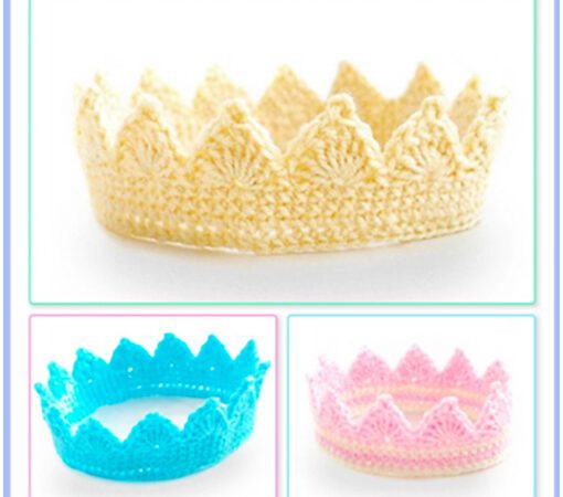 crochet princess crown pattern