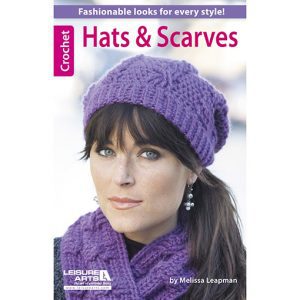 Hats & scarves crochet book cover
