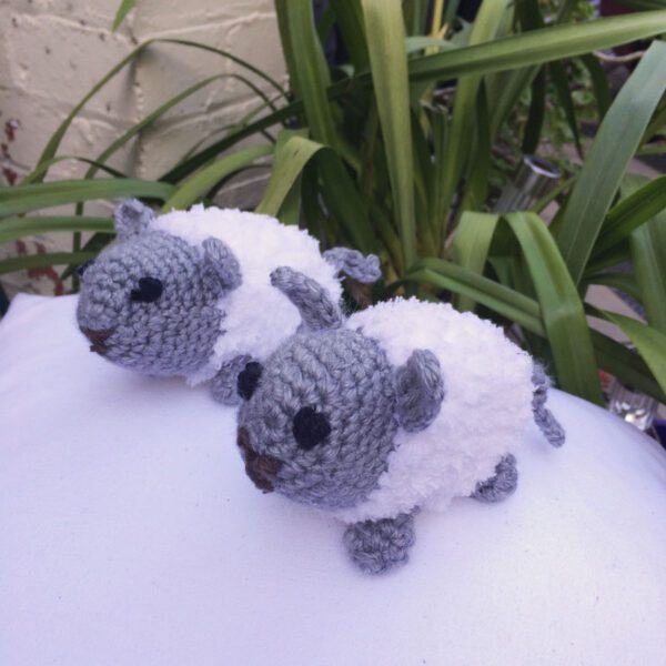 Crochet toy woolley the sheep